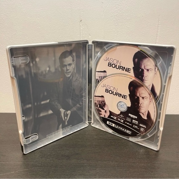 Jason Bourne (4K Ultra HD + Blu-ray, 2016, 2 Disc Set) Steelbook - Picture 3 of 4